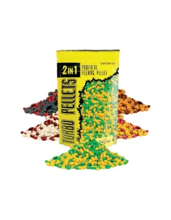 Carpzoom 2 in 1 Turbo Pellets 500 Gram | Hoogwaardig Voer voor Karpervissen