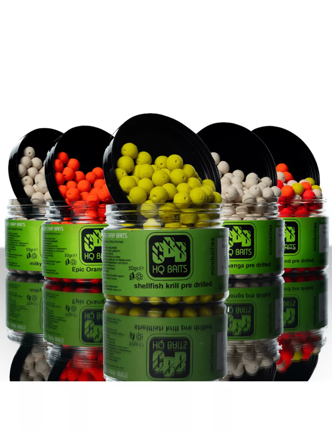 CBB HQ Baits CBB MINI BOILIES 100 GRAM - Premium Aas voor Karpervissen 3 CBB HQ Baits CBB MINI BOILIES 100 GRAM - Premium Aas voor Karpervissen