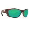 Costa Del Mar Fish-Tortoise-Green Mirror 580G Zonnebril - UV-bescherming, Polarisatie, Duurzaam Design -Hengels Verkoop costa del mar fish tortoise green mirror 580g