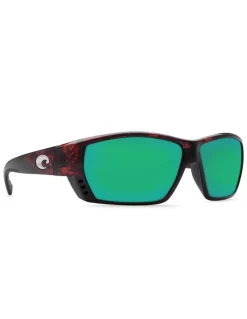 Costa Del Mar Tuna Alley Zonnebril - Tort Frame - Groen 580G - UV-bescherming