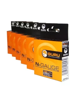 Guru N-Gauge Nylon/Witvis Lijnen - Hoogwaardige Vislijn voor Professioneel Vissen