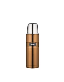 Thermos KING ISOLEERFLES 1.2LTR KOPER - Premium Isolatiefles voor Buitenactiviteiten