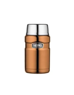 Thermos King Voedseldrager XL Koper 710ml - Premium Thermosfles voor Buitengebruik