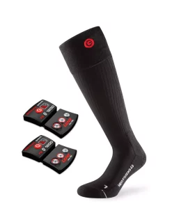 LENZ HEAT SOCK 4.0 TOE CAP + RCB1200 | Verwarmde Sokken voor Buitensport en Wandelen | Thermokleding