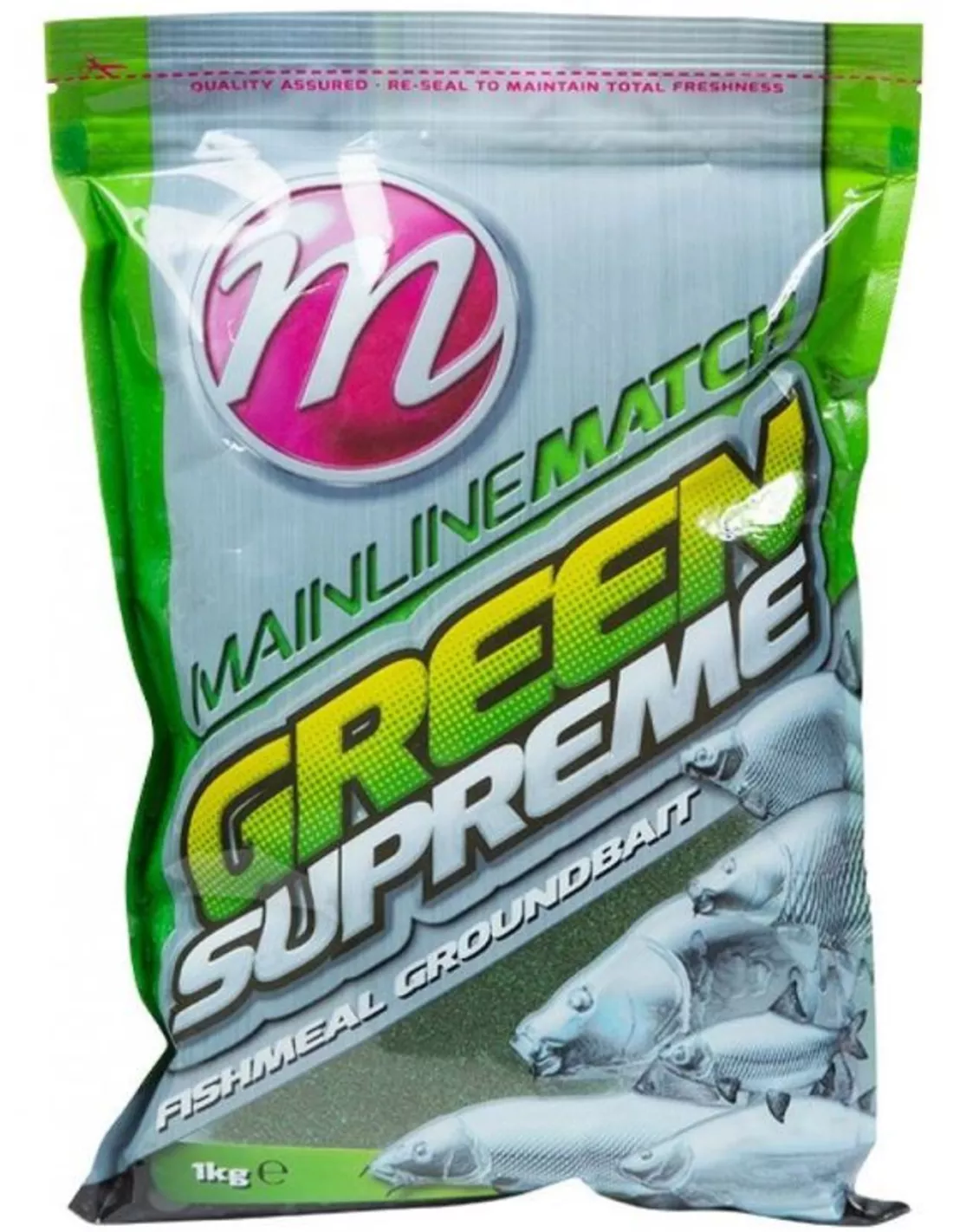 Mainline Green Supreme Lokvoer - 1 KG - Hoogwaardig Voer voor Vissen 3 Mainline Green Supreme Lokvoer - 1 KG - Hoogwaardig Voer voor Vissen