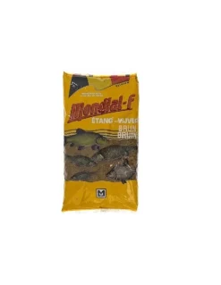 MONDIAL F. VIJVER BRUIN 1KG - Hoogwaardig Lokvoer voor Vissen - Voorjaar & Zomer