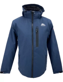 Nordberg Laser Men's Softshell Jas - Ademende, Waterdicht en Stijlvol - Outdoor Jassen & Vesten