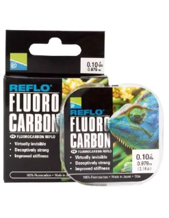 Preston Reflo Fluorocarbon Lijn - Hoogwaardige Witvis Lijn