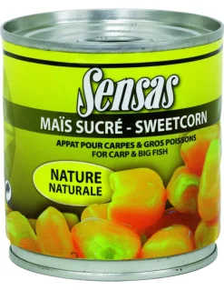 SENSAS MAIS BLIK (285 GR) - Premium Aas voor Vissen | Deel van Particles/Voer & Ingredienten