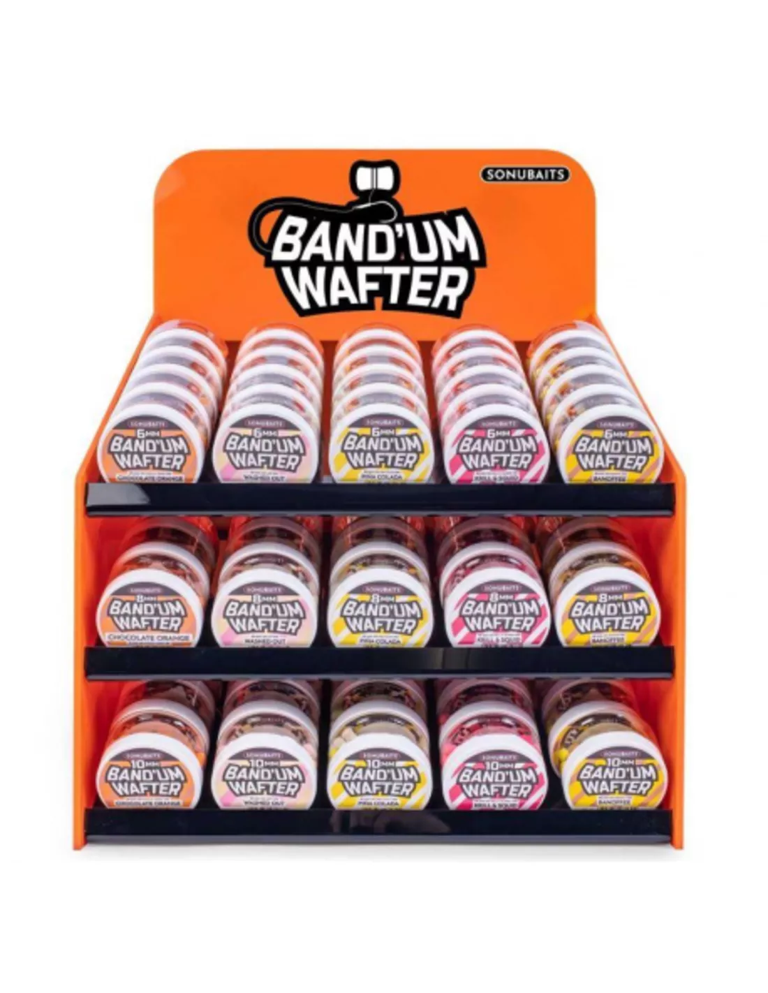 SONUBAITS BAND'UM WAFTER 6MM - Hoge kwaliteit wafters voor succesvol vissen 3 SONUBAITS BAND'UM WAFTER 6MM - Hoge kwaliteit wafters voor succesvol vissen