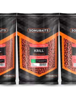SONUBAITS FEED PELLETS KRILL - Hoogwaardig voer voor aas en voertechnieken