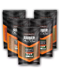 SONUBAITS SUPER CRUSH 2KG - Premium Method Mixen en Voer voor Vissen